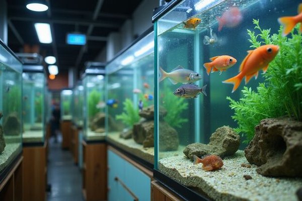 Freshwater fish section